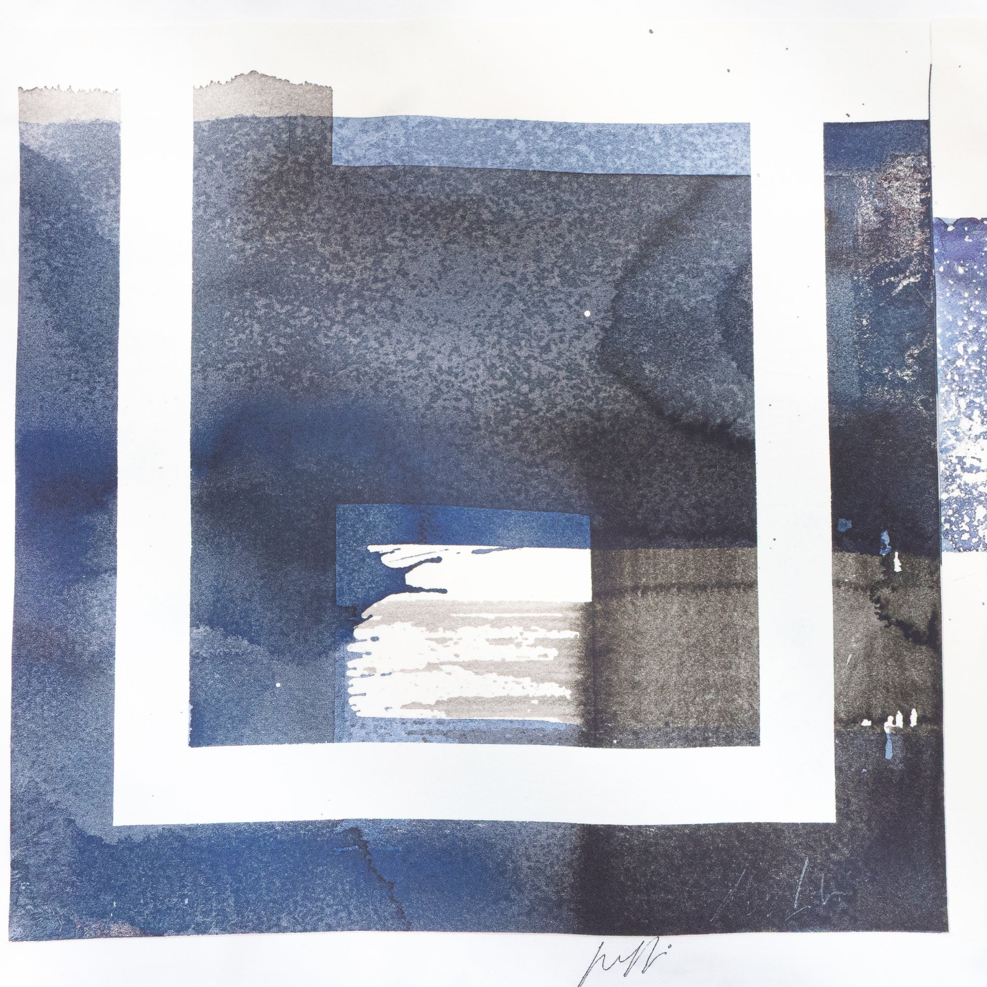LA TÊTE x Patrick Piccinelli 100% silk twill Scarf Made in France